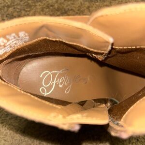 Frye Tan Leather Ankle Booties Timeless Style